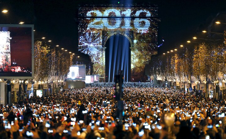 Happy New Year! The world welcomed 2016 with fireworks and celebrations