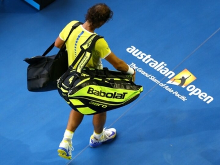 Down but not under: Rafael Nadal might be out of Australian Open, but he's far from done