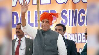 'Even policemen are not secure in West Bengal': Rajnath hits out at Mamata govt