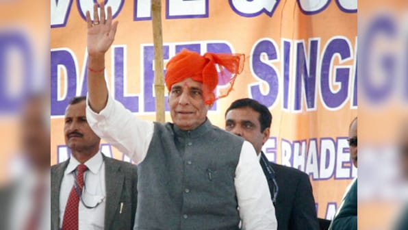 'Even policemen are not secure in West Bengal': Rajnath hits out at Mamata govt