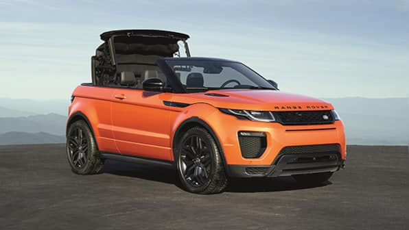 2016 Range Rover Evoque convertible live on Indian website, to launch this year