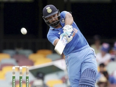 Rohit Sharma hit his second century of the series at Brisbane. PTI