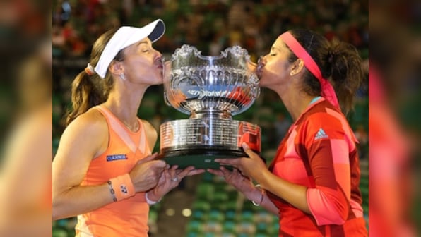 Three in a row: Sania Mirza, Martina Hingis continue their stunning form to win Australian Open