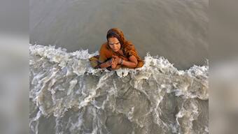 Devotees take holy dips on 'Makar Sankranti' in Shimla