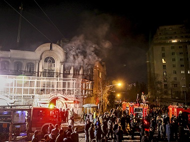 Iran accuses Saudi Arabia of hitting embassy in Yemen air strike Iran accuses Saudi Arabia of hitting embassy in Yemen air strike