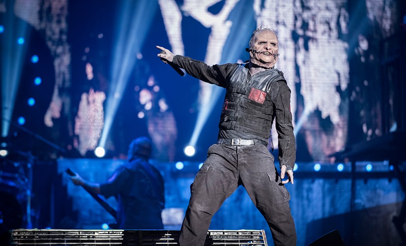 File image of Corey Taylor from Slipknot. Getty Images