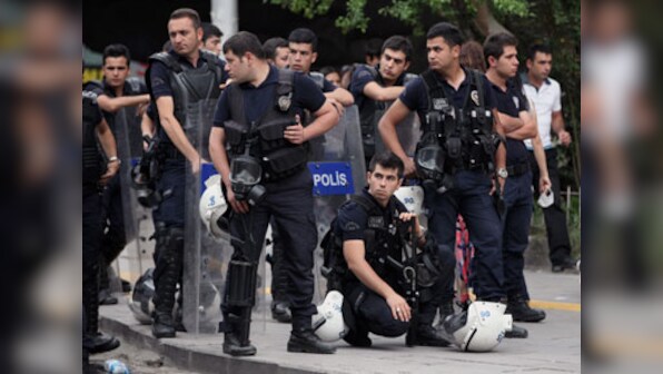 Several injured in car bomb attack on police station in Turkey
