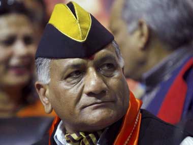 Dear VK Singh, if you must abuse us find some better word, ‘presstitute’ is boring Dear VK Singh, if you must abuse us find some better word, ‘presstitute’ is boring