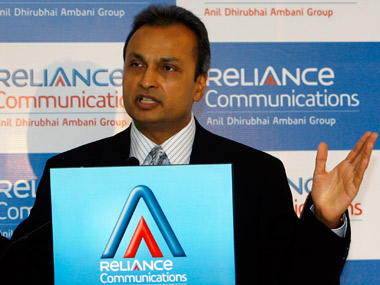 Anil Ambani-led Reliance Group companies' shares worth over Rs 3.3 cr sold through open market transactions Anil Ambani-led Reliance Group companies' shares worth over Rs 3.3 cr sold through open market transactions
