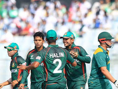 U-19 Cricket World Cup: Bangladesh stun defending champion South Africa in opener U-19 Cricket World Cup: Bangladesh stun defending champion South Africa in opener
