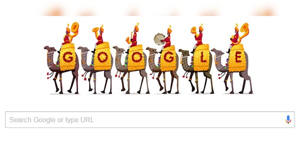 Google celebrates Republic Day with BSF’s camel contingent doodle