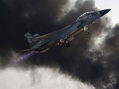 Israeli army says it carried out air raid targeting Gaza in response to rocket attack Israeli army says it carried out air raid targeting Gaza in response to rocket attack