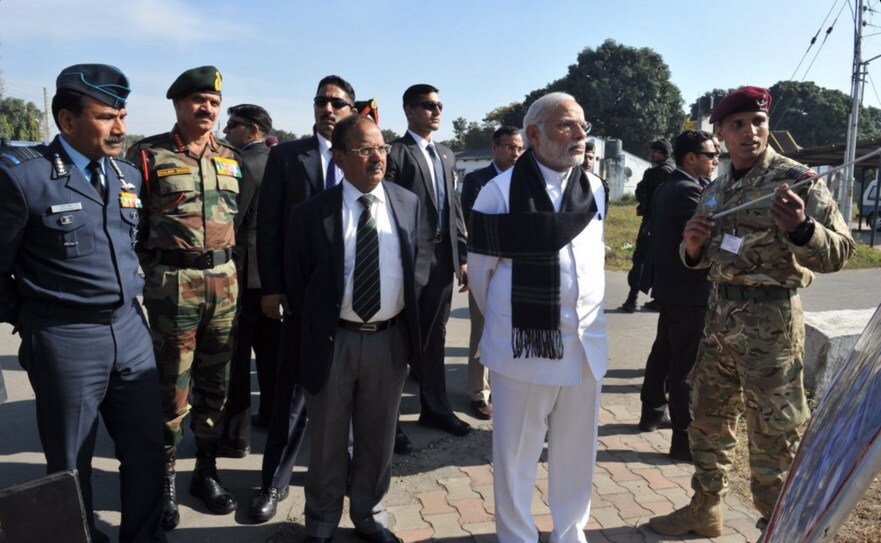 In Pictures: PM Narendra Modi celebrated Diwali with the Indian Army |  News-photos – Gulf News