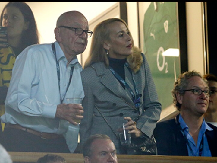 Putting a ring on it! Media mogul Rupert Murdoch announces engagement to model Jerry Hall