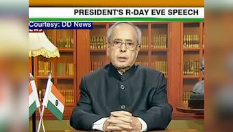 Full text: Pranab Mukherjee addresses nation ahead of 67th Republic Day