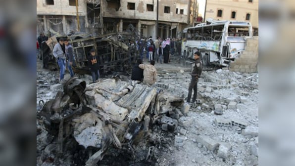 At least 10 killed as missile hits children's hospital in Syria, dozens injures