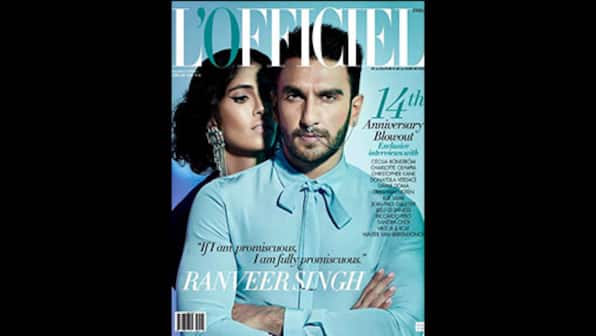 Gender is passé: Ranveer Singh owns the nose ring look on a magazine cover