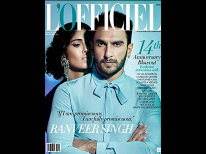 Gender is passé: Ranveer Singh owns the nose ring look on a magazine cover