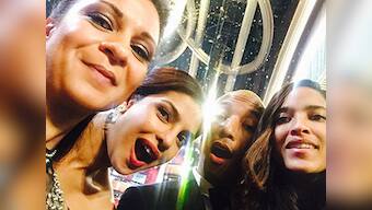 Priyanka Chopra takes selfie with Pharell Williams at Oscars 2016
