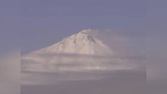 Watch: Scientists record rare video of a large volcano erupting in Australia
