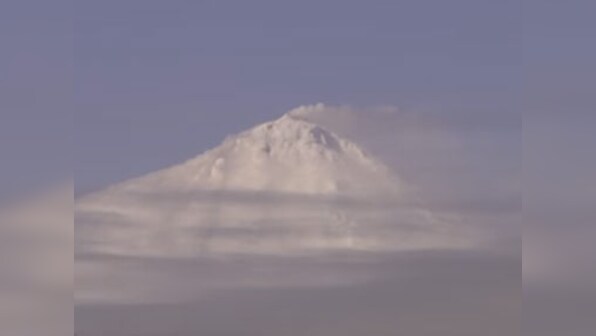Watch: Scientists record rare video of a large volcano erupting in Australia
