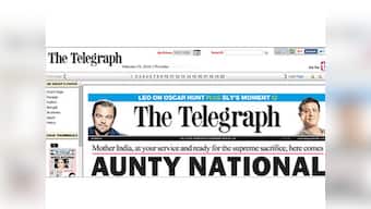 Aunty National: The Telegraph has denigrated women, and itself, by carrying such a misogynist headline