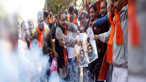 JNU students' protest over Afzal Guru's death stalled by ABVP once again