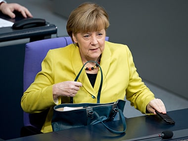 German Chancellor Angela Merkel. AP