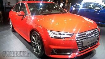 2016 Auto Expo: 2016 Audi A4 showcased