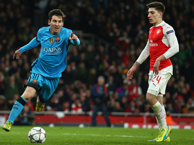 Champions League: Messi breaks Cech jinx as Barcelona beat feisty Arsenal 2-0 Champions League: Messi breaks Cech jinx as Barcelona beat feisty Arsenal 2-0