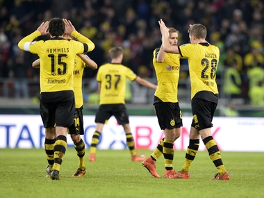 Borussia Dortmund, Werder Bremen reach German Cup semis with 3-1 wins Borussia Dortmund, Werder Bremen reach German Cup semis with 3-1 wins