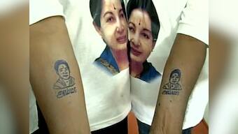 Amma turns 68: Over 1000 people tattoo Jayalalithaa's photo, name on her birthday