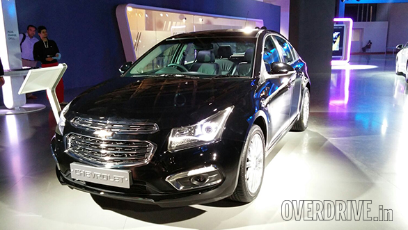 2016 Auto Expo: Accessorised 2016 Chevrolet Cruze showcased 2016 Auto Expo: Accessorised 2016 Chevrolet Cruze showcased
