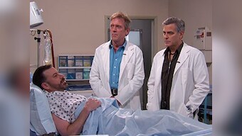 George Clooney cures Jimmy Kimmel at 'ER' reunion with 'rapper's delight'
