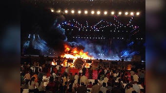 Fire breaks out during 'Make in India' cultural event in Mumbai, no casualties reported
