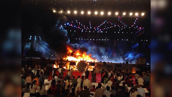 Fire breaks out during 'Make in India' cultural event in Mumbai, no casualties reported