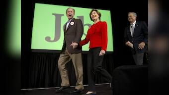 George W Bush comes to Jeb's rescue: Delivers tough Trump takedown in campaign debut