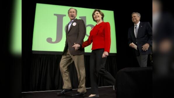George W Bush comes to Jeb's rescue: Delivers tough Trump takedown in campaign debut