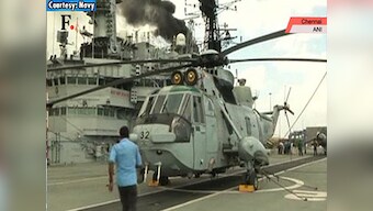 Watch: World's oldest active aircraft carrier INS Viraat makes its final journey, docks at Chennai port