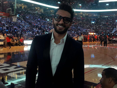 Ranveer Singh meets Ludacris, Ne-Yo at NBA All-Star basketball game in Toronto Ranveer Singh meets Ludacris, Ne-Yo at NBA All-Star basketball game in Toronto