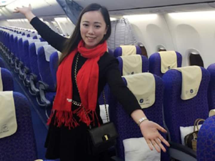 Chinese woman experiences 'nouveau rich' life as solo passenger on a commercial Lunar New Year flight