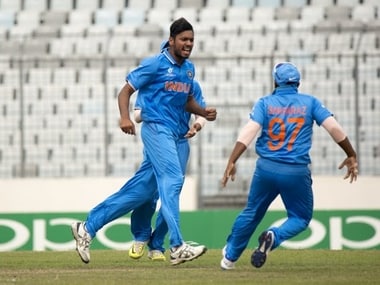 India made it to the finals of the U-19 World Cup for the fifth time. Image courtesy: Twitter/@ICC