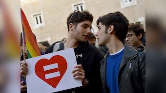 Same-sex union bill: In risky move, Italy's PM to push watered-down version through Senate