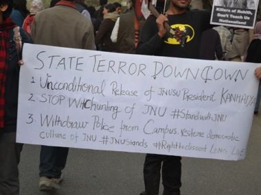 #JNURow: The patriotic response would be to seek conversation, not confrontation #JNURow: The patriotic response would be to seek conversation, not confrontation