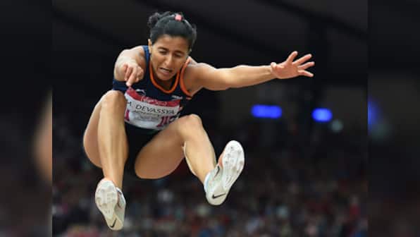 Twice as nice: India’s Mayookha Johnny wins a gold and silver at Asian Indoor Athletics Championships