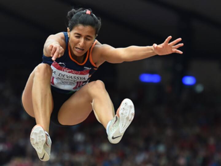 Twice as nice: India’s Mayookha Johnny wins a gold and silver at Asian Indoor Athletics Championships