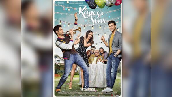 It’s a party all over: Check out the first poster of Karan Johar’s 'Kapoor And Sons'