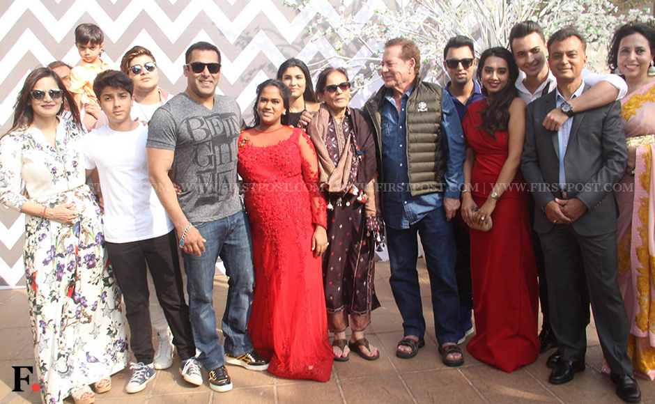 'Behno ka bhai': Salman Khan's sister Arpita Khan-Sharma has a starry baby shower 'Behno ka bhai': Salman Khan's sister Arpita Khan-Sharma has a starry baby shower
