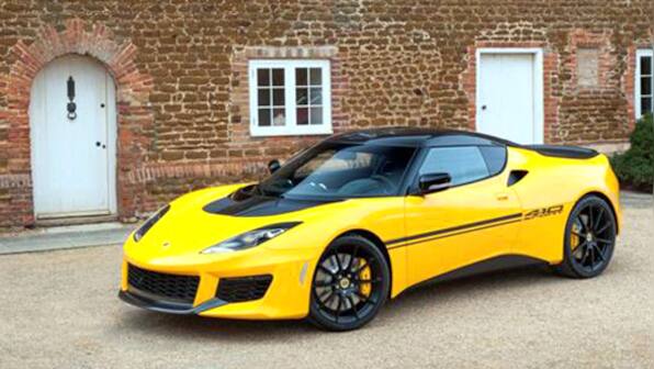 Lotus introduce the lighter, faster Evora Sport 410