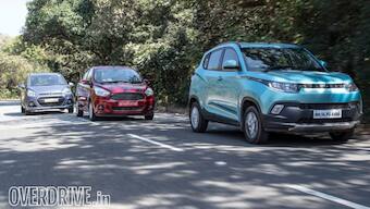 Comparo: Mahindra KUV100 vs Hyundai Grand i10 vs Ford Figo Aspire
